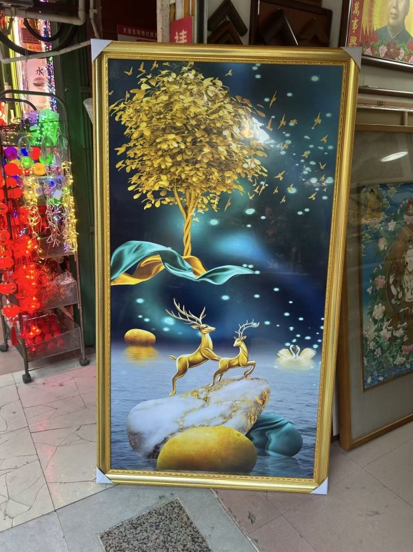 中堂画、玄关、装饰画定制