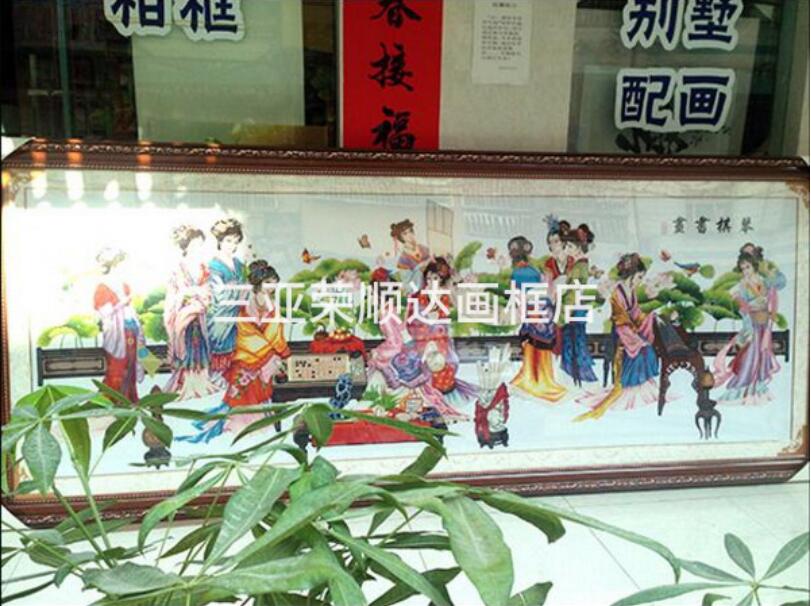 十字绣装裱