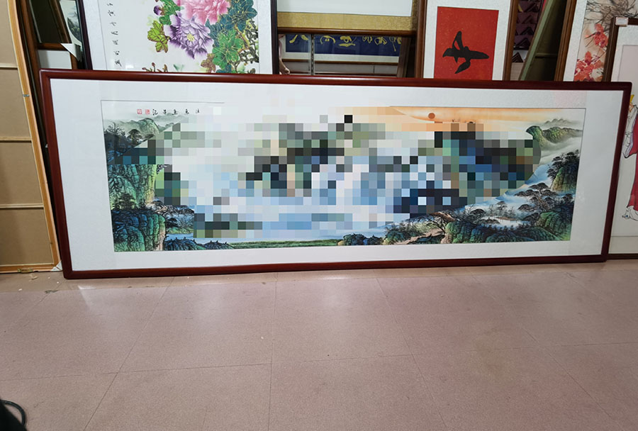 高档圆角实木框