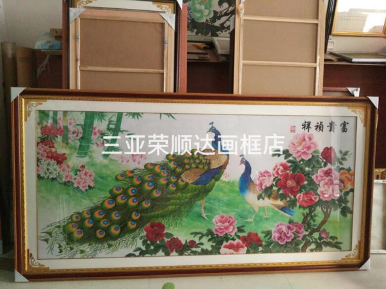 十字绣装裱