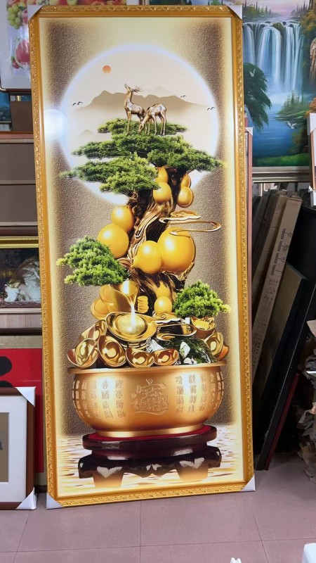 中堂画、玄关、装饰画定制