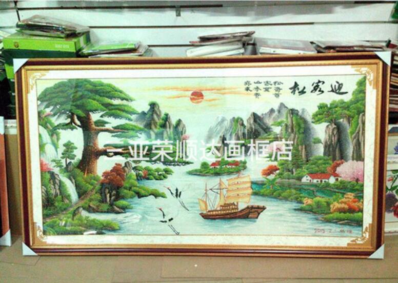 十字绣装裱